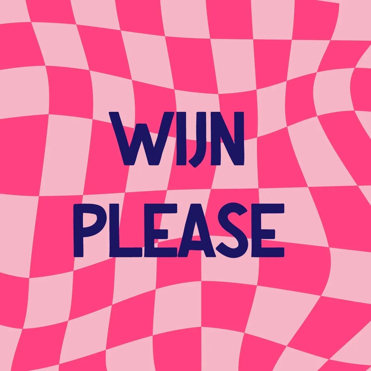Tegeltje Wijn Please | Leuk Cadeau voor Wijnliefhebbers