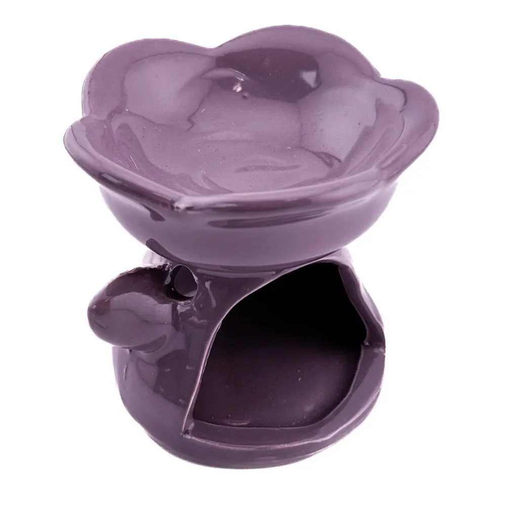 Geurbrander Flower Paars | Elegante Aroma Diffuser Keramiek