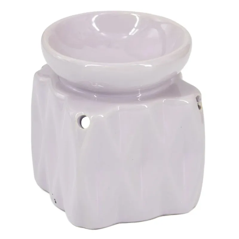 Geurbrander Rubble Lila | Moderne Aroma Diffuser Keramiek