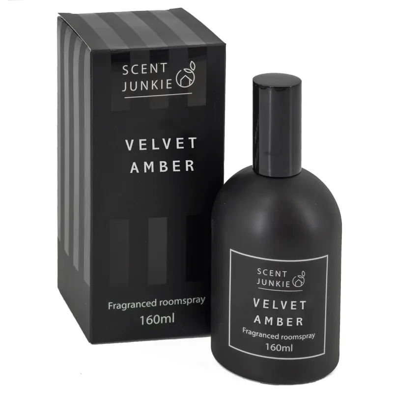 Roomspray Velvet Amber 160ml | Luxe Geur van Scent Junkie
