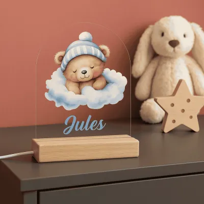 Nachtlampje  Beertje op Wolkje
