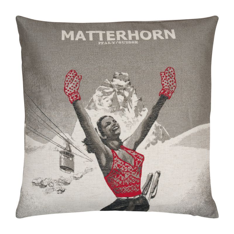 PAD Kissenhülle Resort Matterhorn Lady red 50x50 cm
