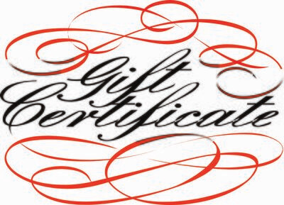 Gift Certificates