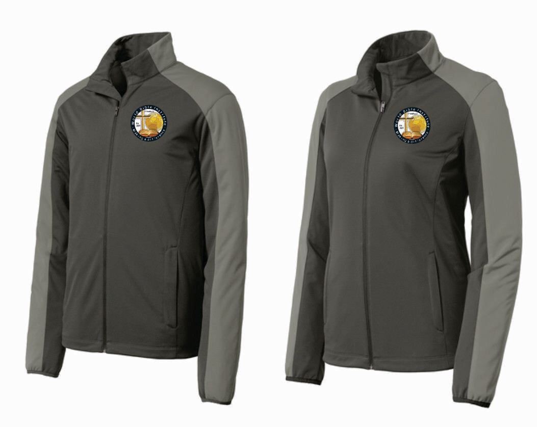 WBI J718/L718 Port Authority® Active Colorblock Soft Shell Jacket (Grey Steel/ Rogue Grey)