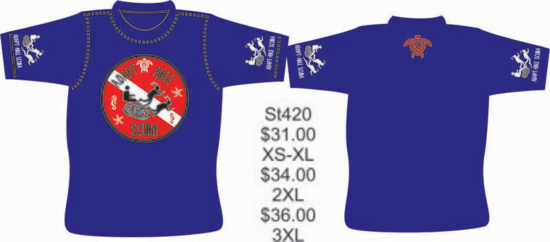 Adapt-Able Scuba ST420 (RASH GUARD)
 Sport-Tek ® Posi-UV ™ Pro Tee (Royal)