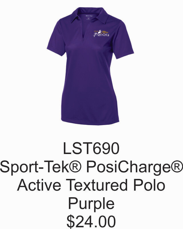 FBCS Sport-Tek® Ladies PosiCharge® Active Textured Polo LST690 Purple