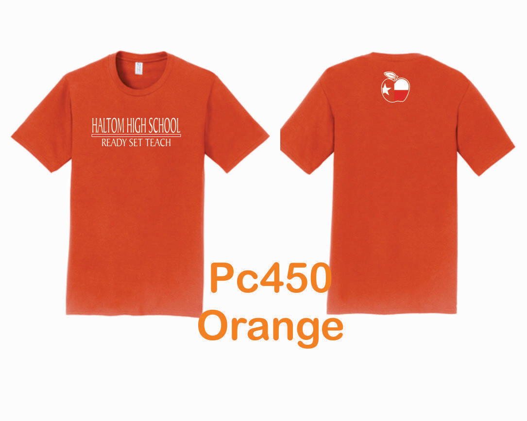 Haltom Ed &amp; Tr PC450 Port &amp; Company® Fan Favorite™ Tee (Orange)