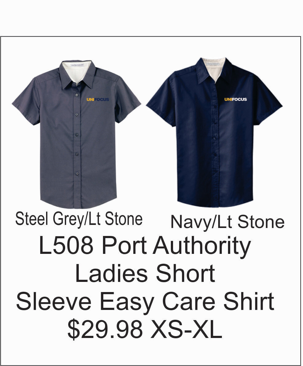 Unifocus Port Authority Ladies Short Sleeve Easy Care Shirt