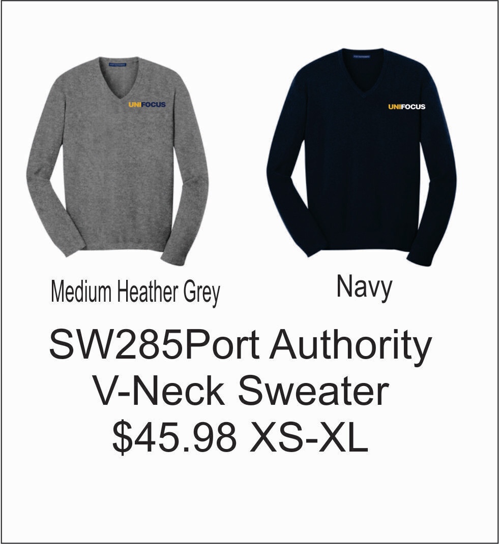 Unifocus Port Authority V-Neck Sweater