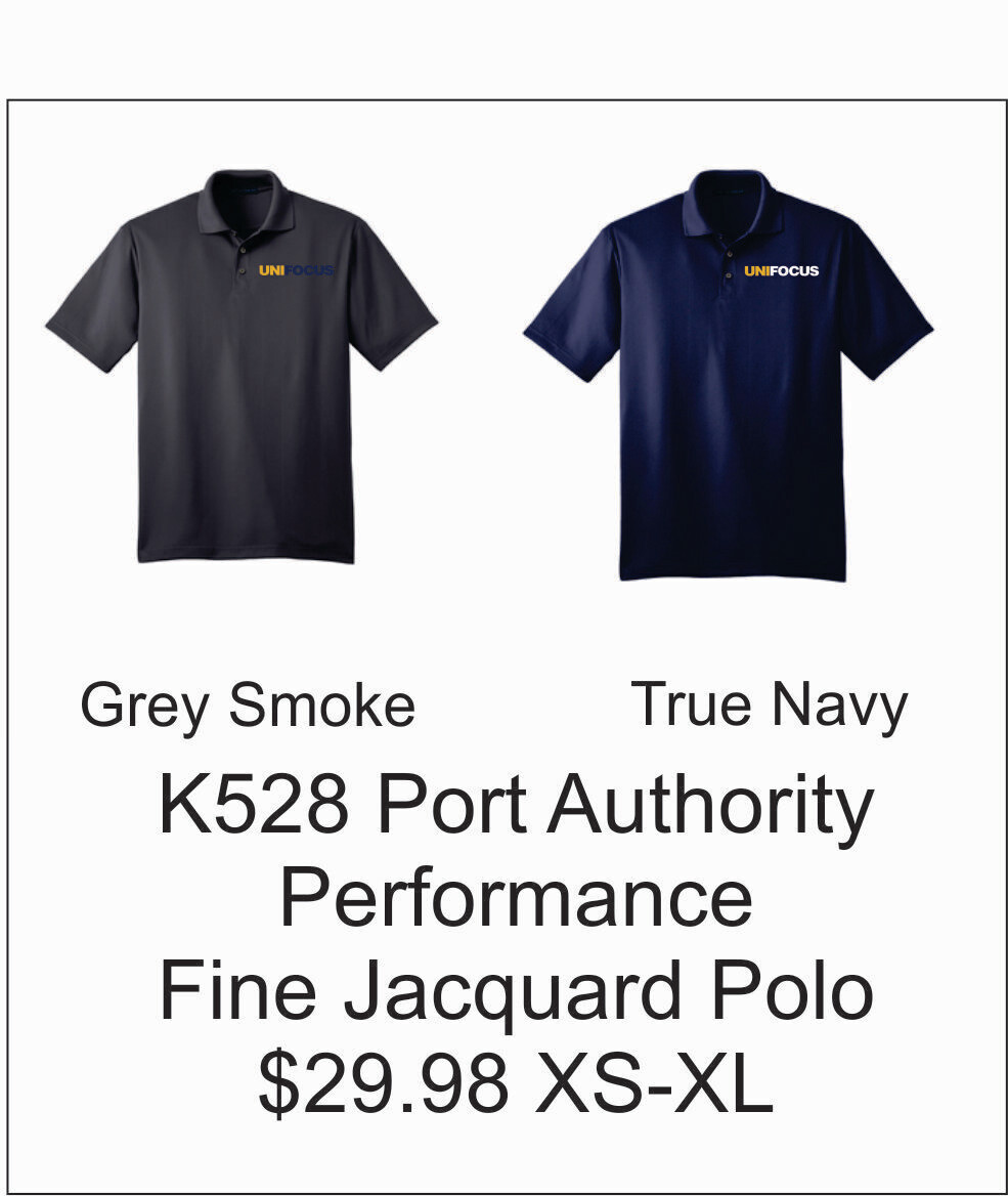 Unifocus Port Authority Performance Fine Jacquard Polo