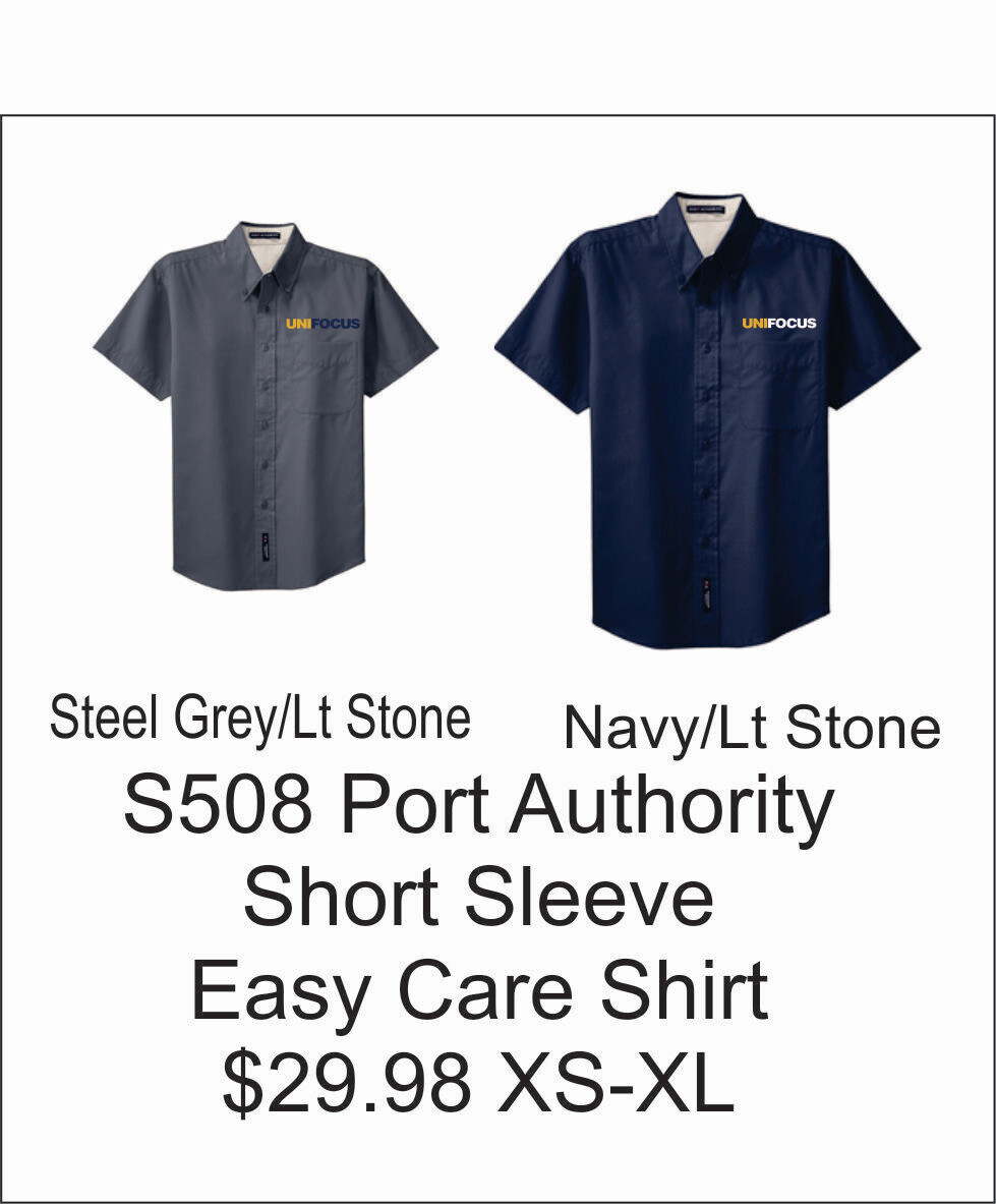 Unifocus Port Authority Short Sleeve Easy Care Shirt