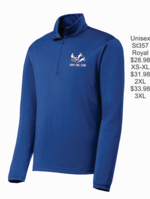 Adaptable Scuba Sport-Tek® PosiCharge® Competitor™ 1/4-Zip Pullover (Royal)