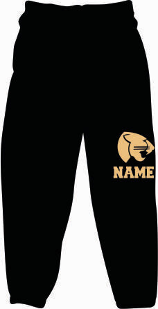 FHMS GIRLS SWEATPANT (LAST NAME INCLUDED)