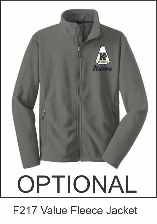 KHS Cheer Full Zip Fleece Jacket (Deep Smoke)