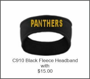 FHMS (PANTHERS) Port Authority® R-Tek® Stretch Fleece Headband (Black)
