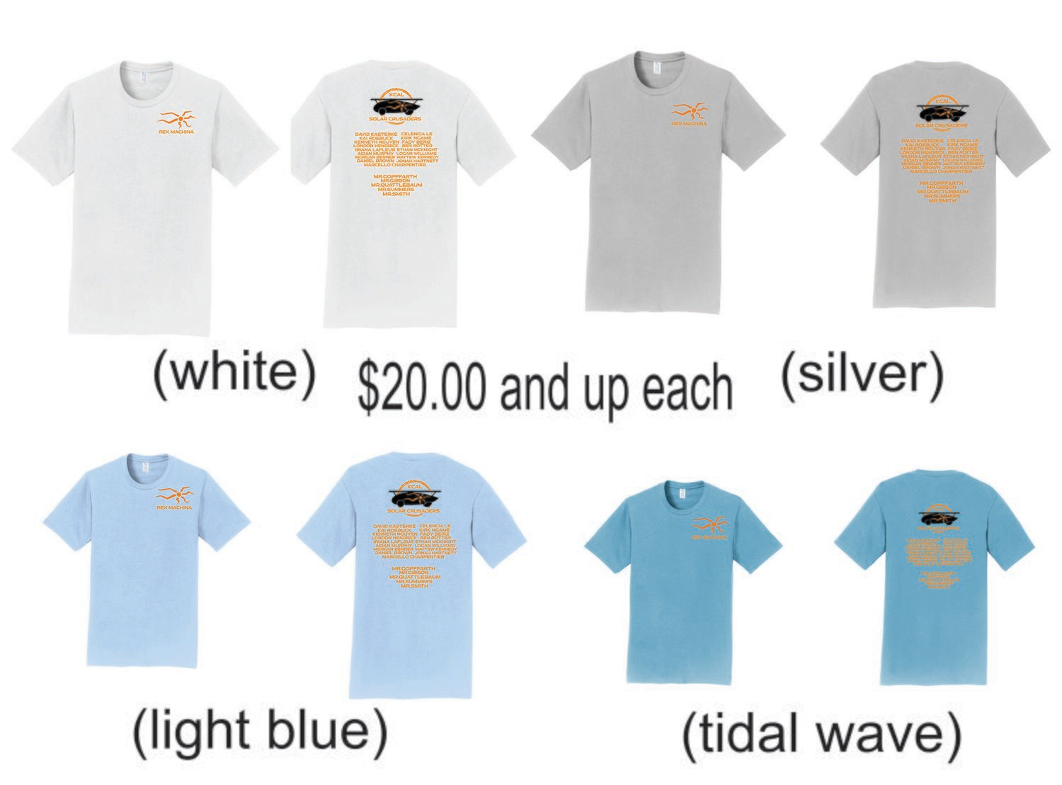KCAL SOLAR CAR PC450 Port &amp; Company® Fan Favorite™ Tee