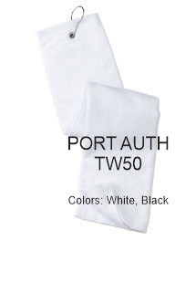 DFWLaoGOLF Port Authority® Grommeted Tri-Fold Golf Towel