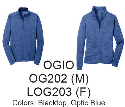 DFWLaoGOLF OGIO® Pixel 1/4-Zip Men &amp; Ladies Full-Zip