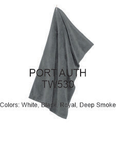 DFWLaoGOLF Port Authority® Grommeted Microfiber Golf Towel