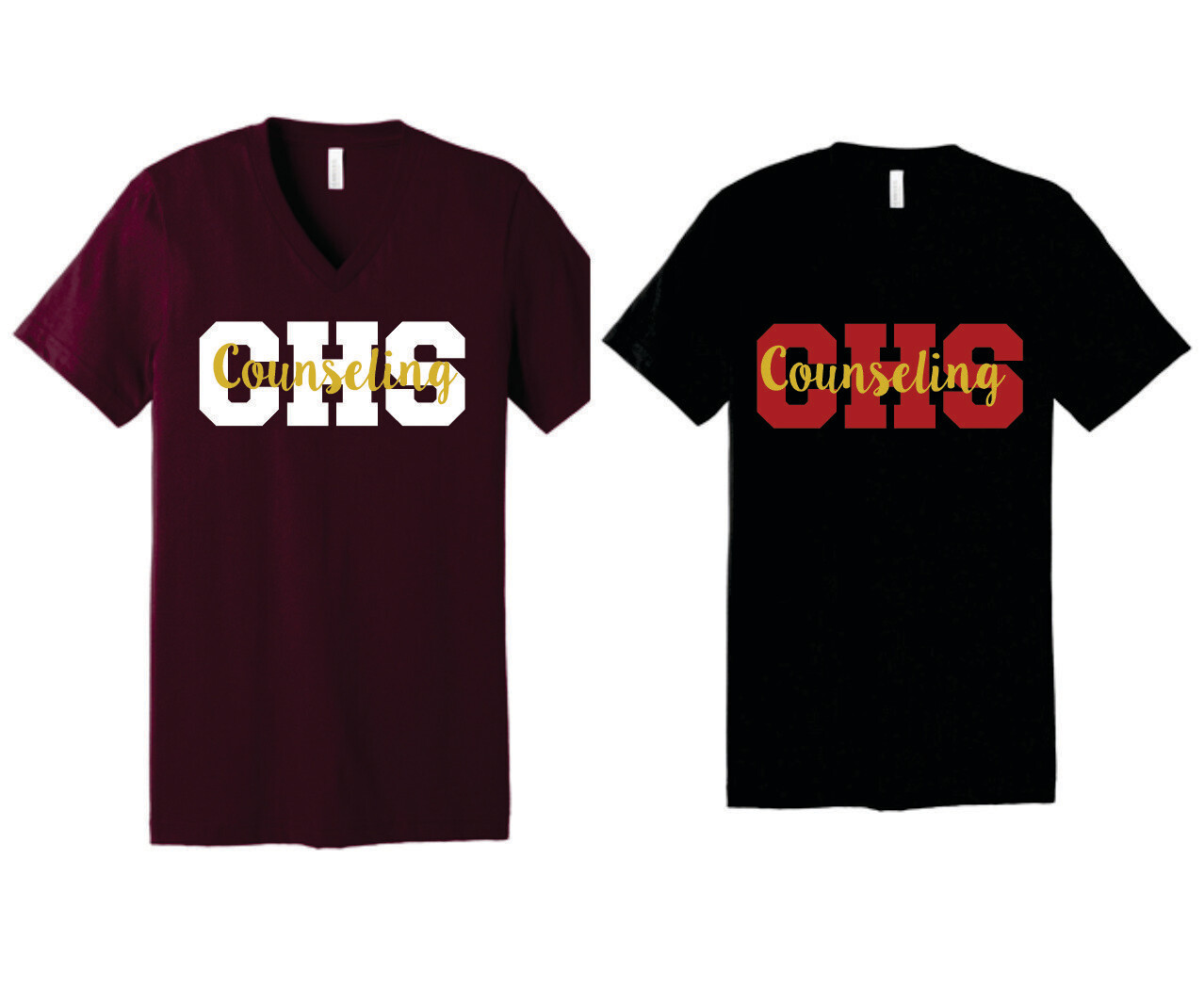 CHS BELLA+CANVAS ® Unisex Jersey Short Sleeve V-Neck Tee