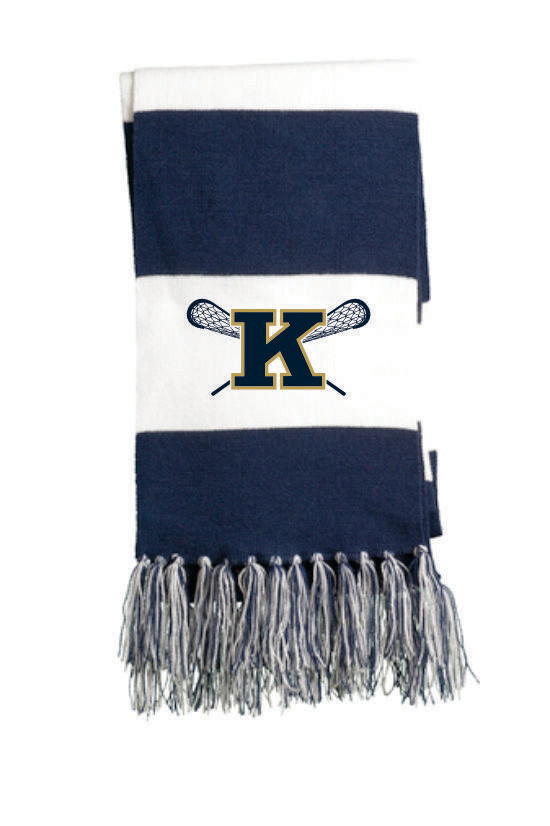 Keller Lacrosse Scarf (Navy/White)