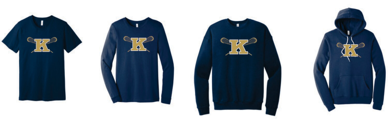 Keller Lacrosse Bella Brand Apparel (Navy)