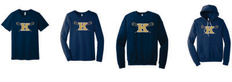 Keller Lacrosse Bella Brand Apparel (Navy)