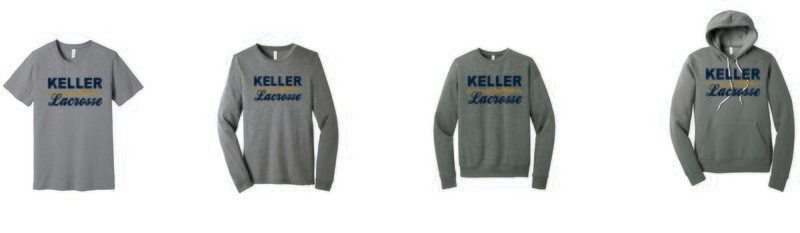 Keller Lacrosse Bella Brand Apparel (Grey)