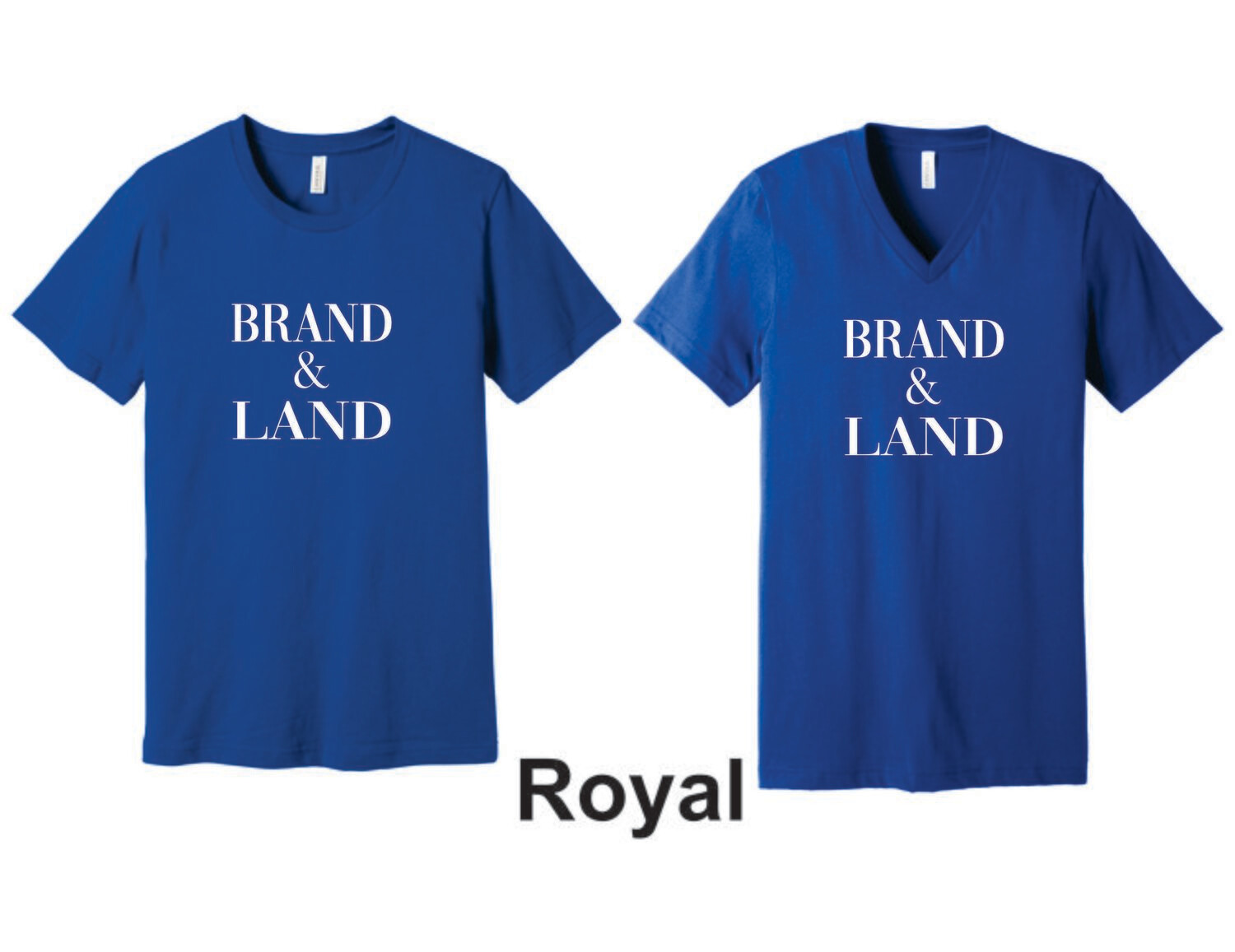 Brand &amp; Land Royal Tee