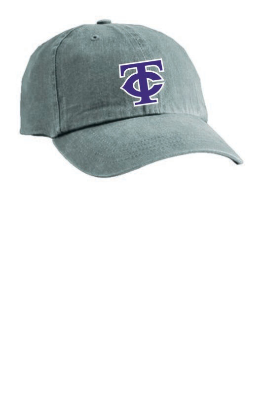 TCHS Softball Port &amp; Company® - Pigment Dyed Cap (Charcoal)