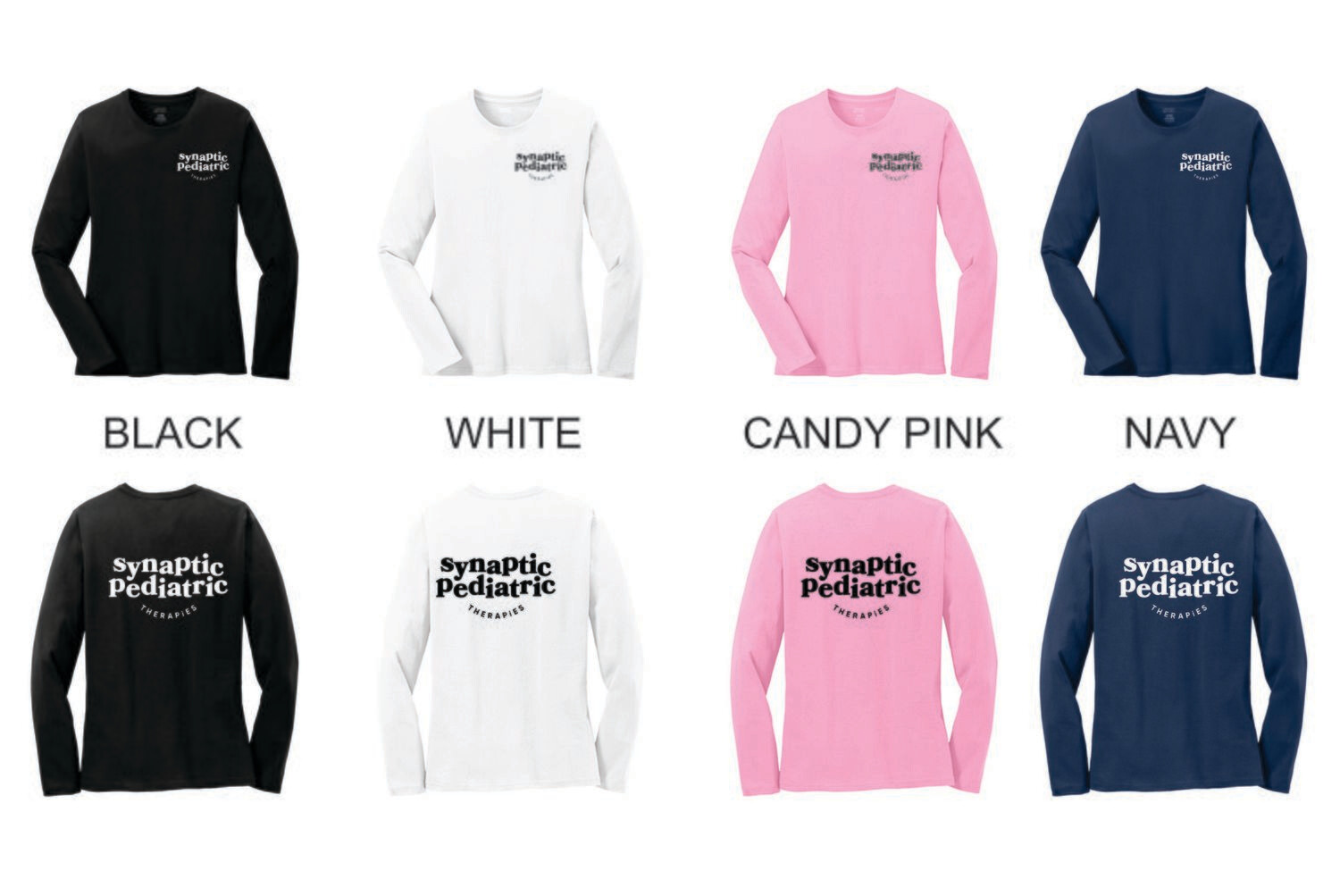 Port &amp; Company® Ladies Long Sleeve Core Cotton Tee