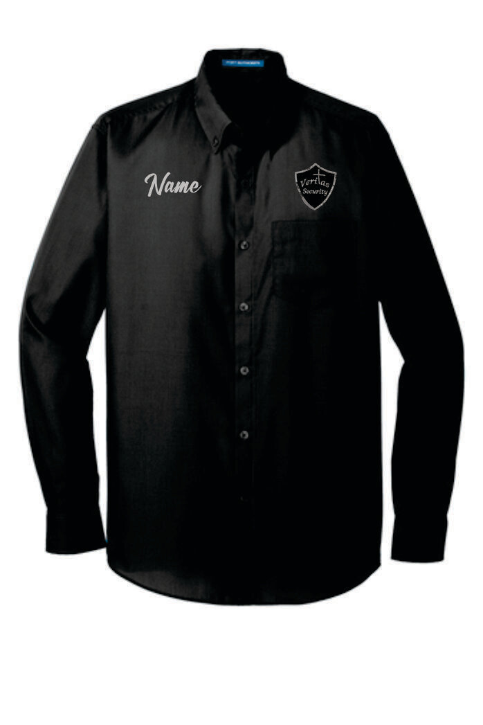 Veritas Port Authority® Long Sleeve Carefree Poplin Shirt