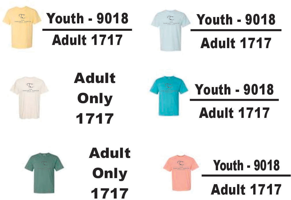Randall Ranch 2023 Comfort Colors Short Sleeve Tee
