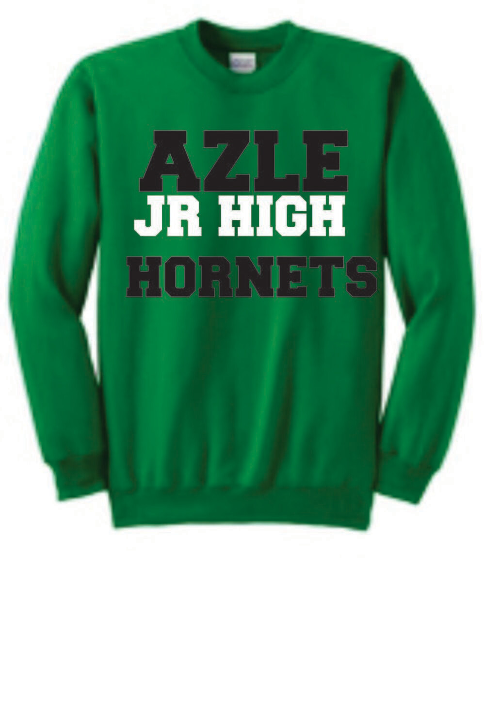 AZLE JR HIGH Port &amp; Company® Core Fleece Pullover Hooded Sweatshirt (Kelly Green)