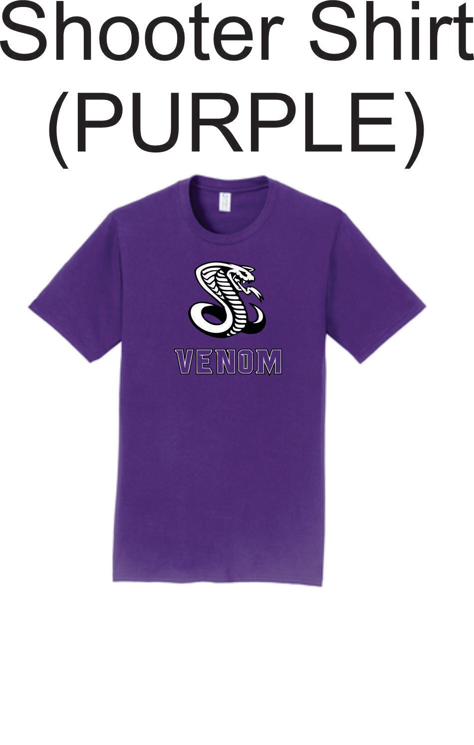 Venom SHOOTER SHIRT Moisture Wicking (Purple)