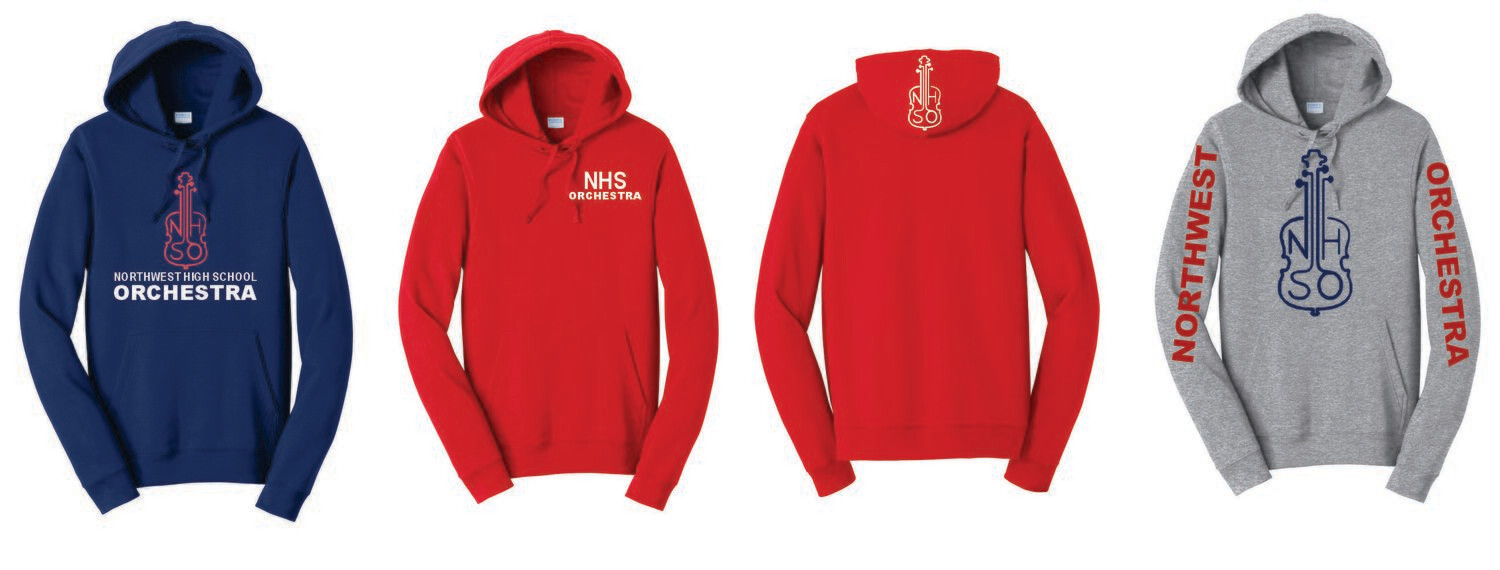 NW Orchestra Port &amp; Company® Fan Favorite™ Fleece Hooded Sweatshirt