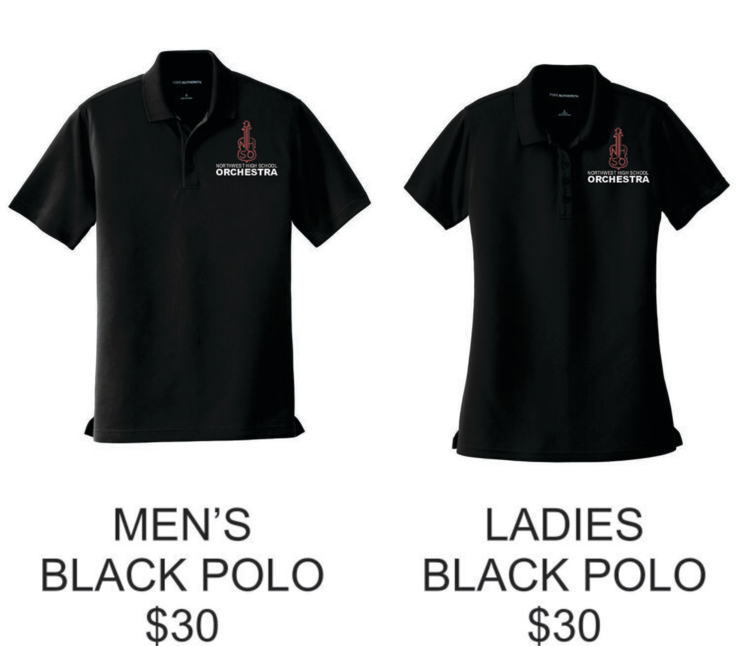 NW Orchestra Port Authority® Dry Zone® UV Micro-Mesh Polo OR Port Authority® Ladies Dry Zone® UV Micro-Mesh Polo