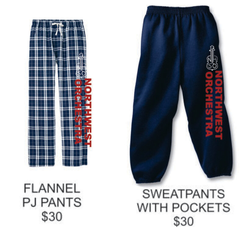 NW Orchestra District ® Flannel Plaid Pant or ort &amp; Company® - Essential Fleece Sweatpant with Pockets