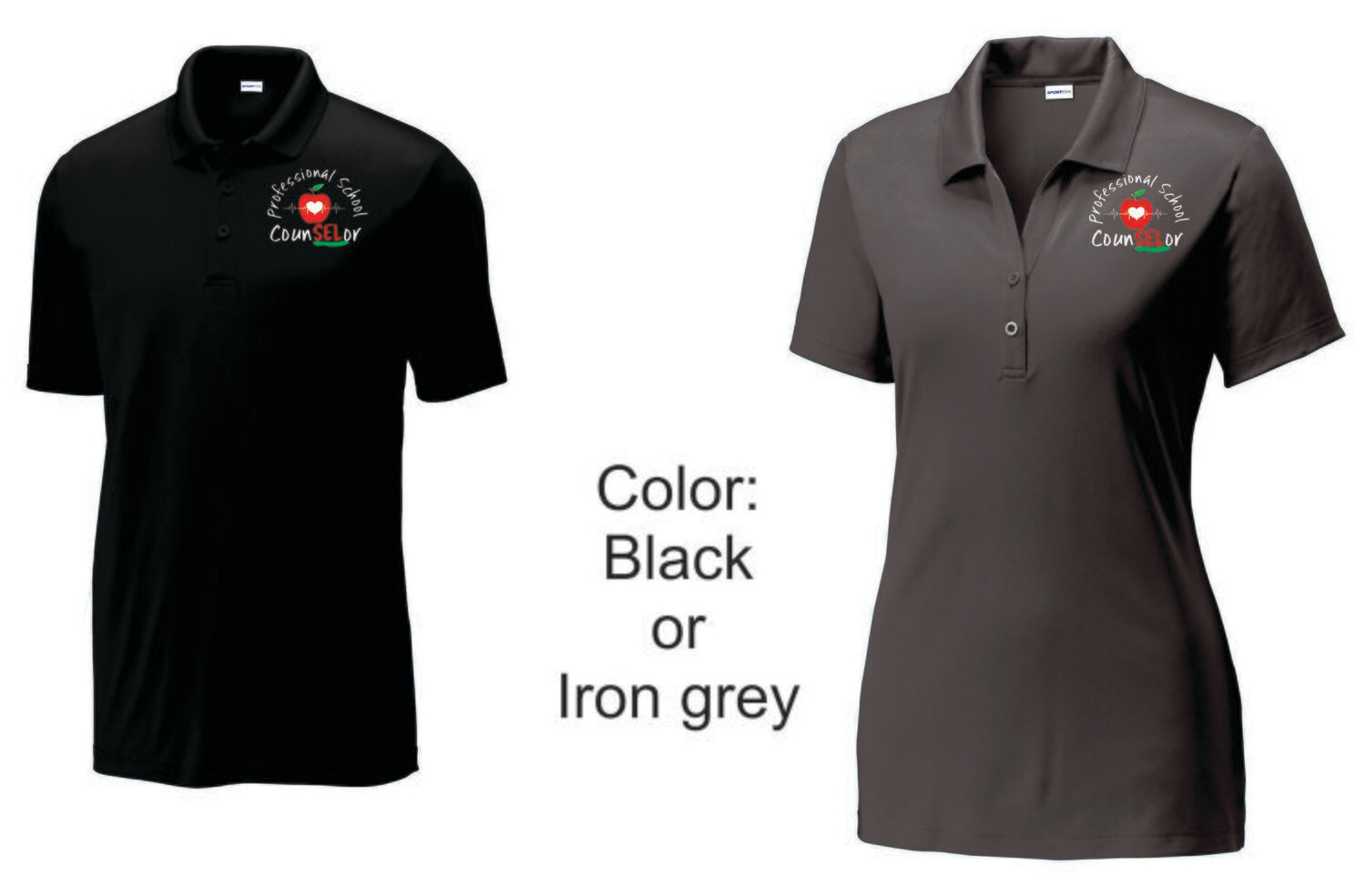 FWISD Counselors Sport-Tek ® PosiCharge ® Competitor ™  Men&#39;s &amp; Ladies Polo