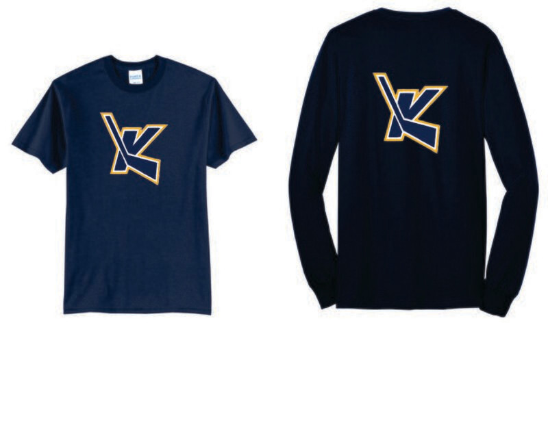 Keller Hockey Port &amp; Company® Fan Favorite™ (Short Sleeve Tee or Long Sleeve Tee) Deep Navy
