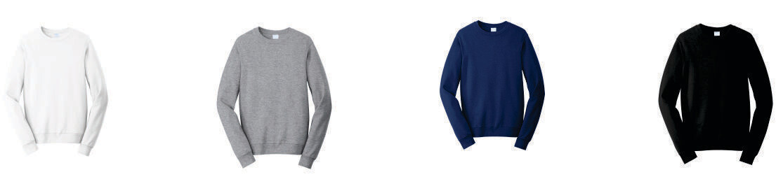 KGL Port &amp; Company® Fan Favorite™ Fleece Crewneck Sweatshirt OR Port &amp; Company® Performance Fleece Crewneck Sweatshirt