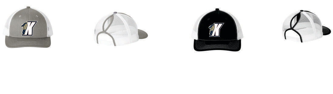 KGL Port Authority® Snapback Ponytail Trucker Cap (comes with K Logo)