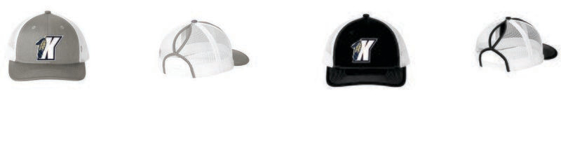 KGL Port Authority® Snapback Ponytail Trucker Cap (comes with K Logo)