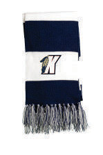 KGL  Sport-Tek® Spectator Scarf (comes with K Logo) Navy/White