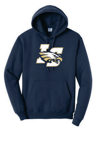 ISMS BOYS HOODED SWEATSHIRT (LAST NAME INCLUDED)