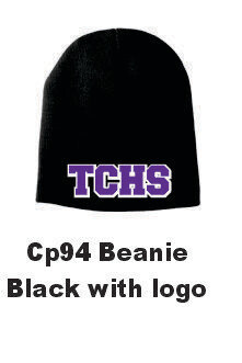 TCHS Cheer Beanie (Black) #5b