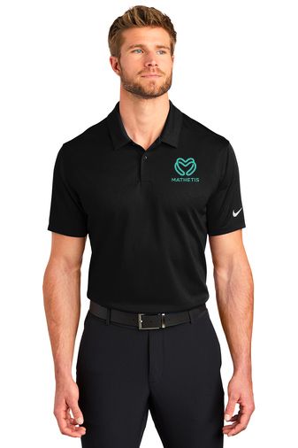 WBS (MATHETIS) Nike Dry Essential Solid Polo (BLACK)