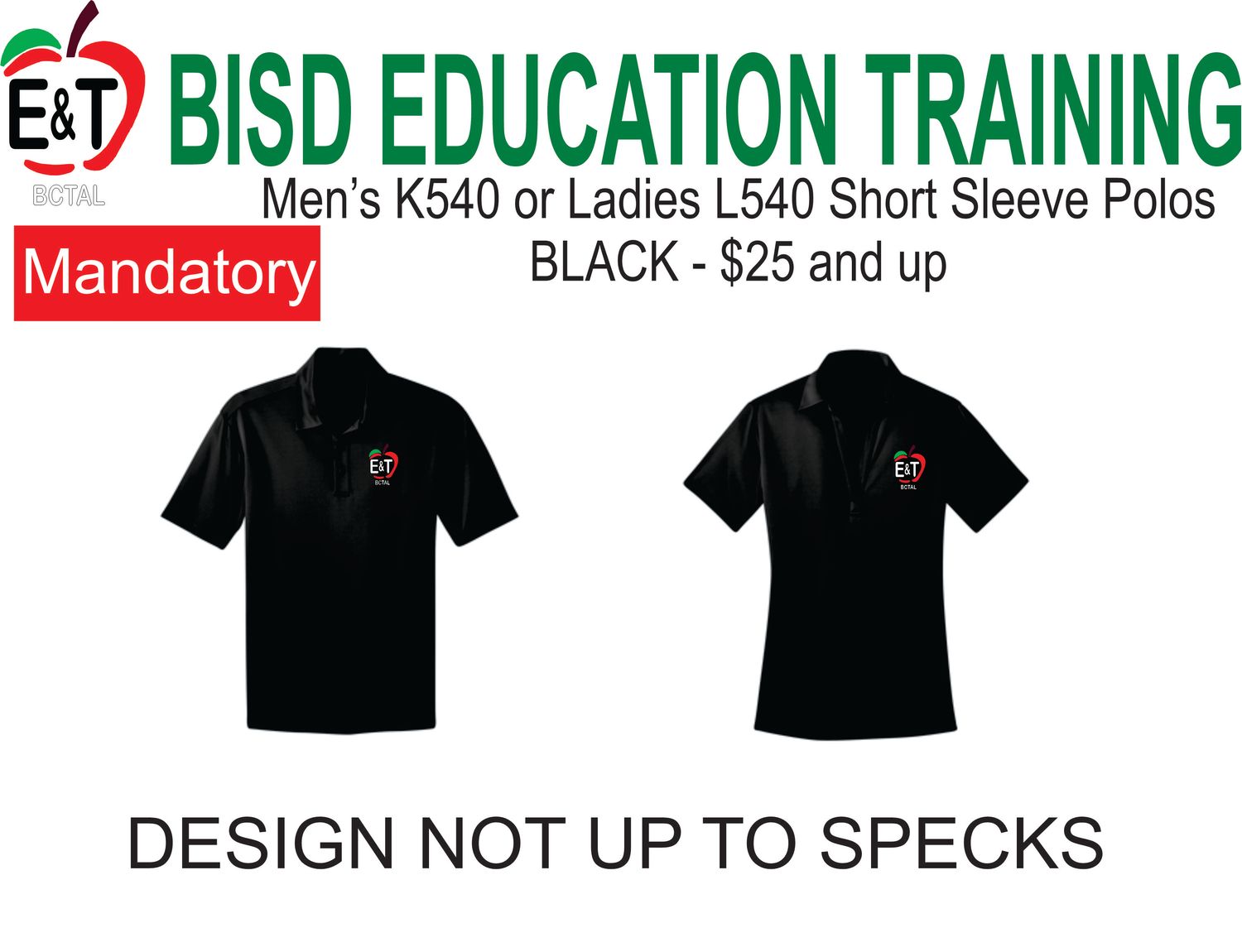 Mandatory Short Sleeve Polo