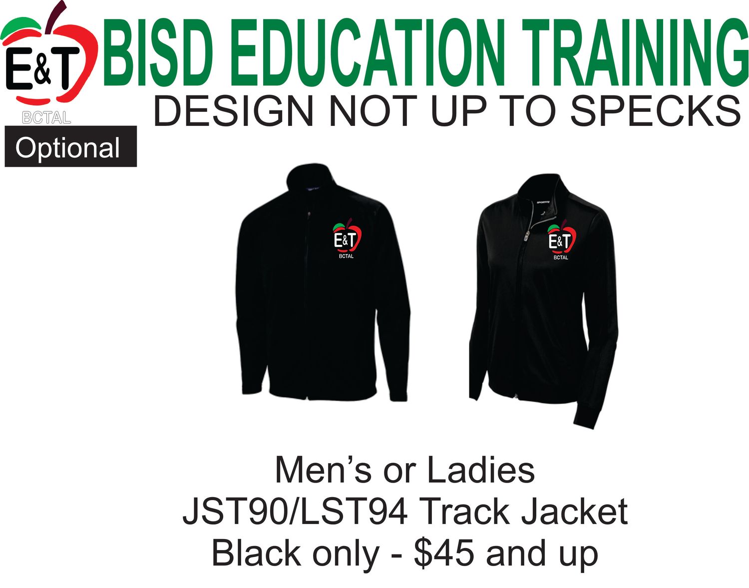 Optional Track Jacket