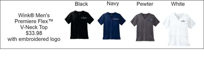bridgebio Wink® Men&#39;s Premiere Flex™ V-Neck Top